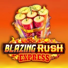 Blazing Rush Express slot logo by AreaVegas at Casino Prestige