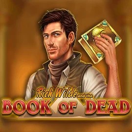 Book of Dead casino game by Play'n GO – featured logo at Casino Prestige
