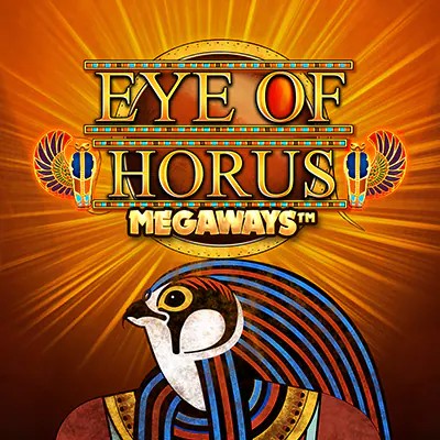 Eye of Horus Megaways game by Blueprint Gaming – logo hosted on Casino Prestige