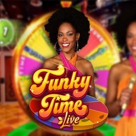 Official Live Casino logo: Funky Time by Evolution at Casino Prestige