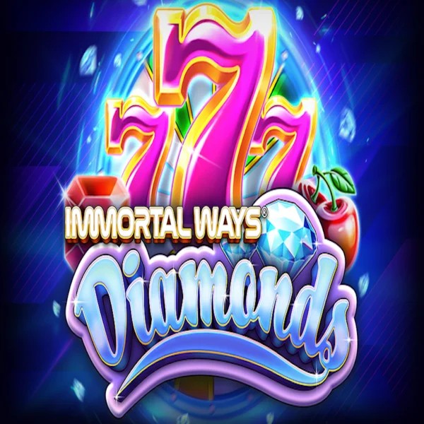 Immortal Ways Diamonds slot logo by RubyPlay at Casino Prestige