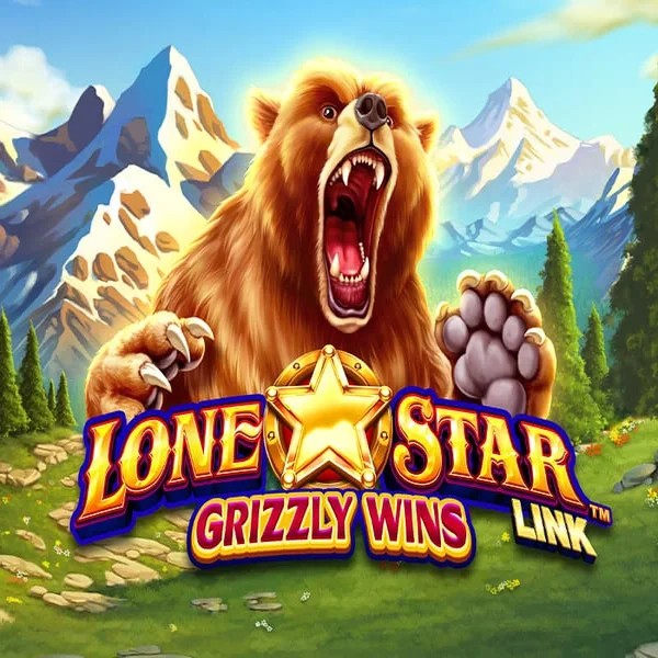 Slots logo of Lone Star Link Grizzly Wins from Greentube at Casino Prestige