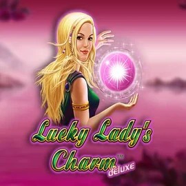 Lucky Ladys Charm Deluxe slot logo by Greentube at Casino Prestige