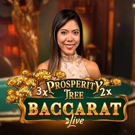 Prosperity Tree Baccarat by Evolution, showcased at casinoprestiges.co.uk – game logo