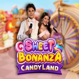 Sweet Bonanza Candy Land Live by Pragmatic Play, showcased at casinoprestiges.co.uk – game logo