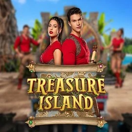 Treasure Island online game logo by Pragmatic Play on casinoprestiges.co.uk